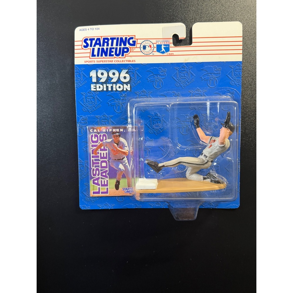 Kenner Starting Lineup 1996 Cal Ripken Jr Baltimore Orioles Figure with Card